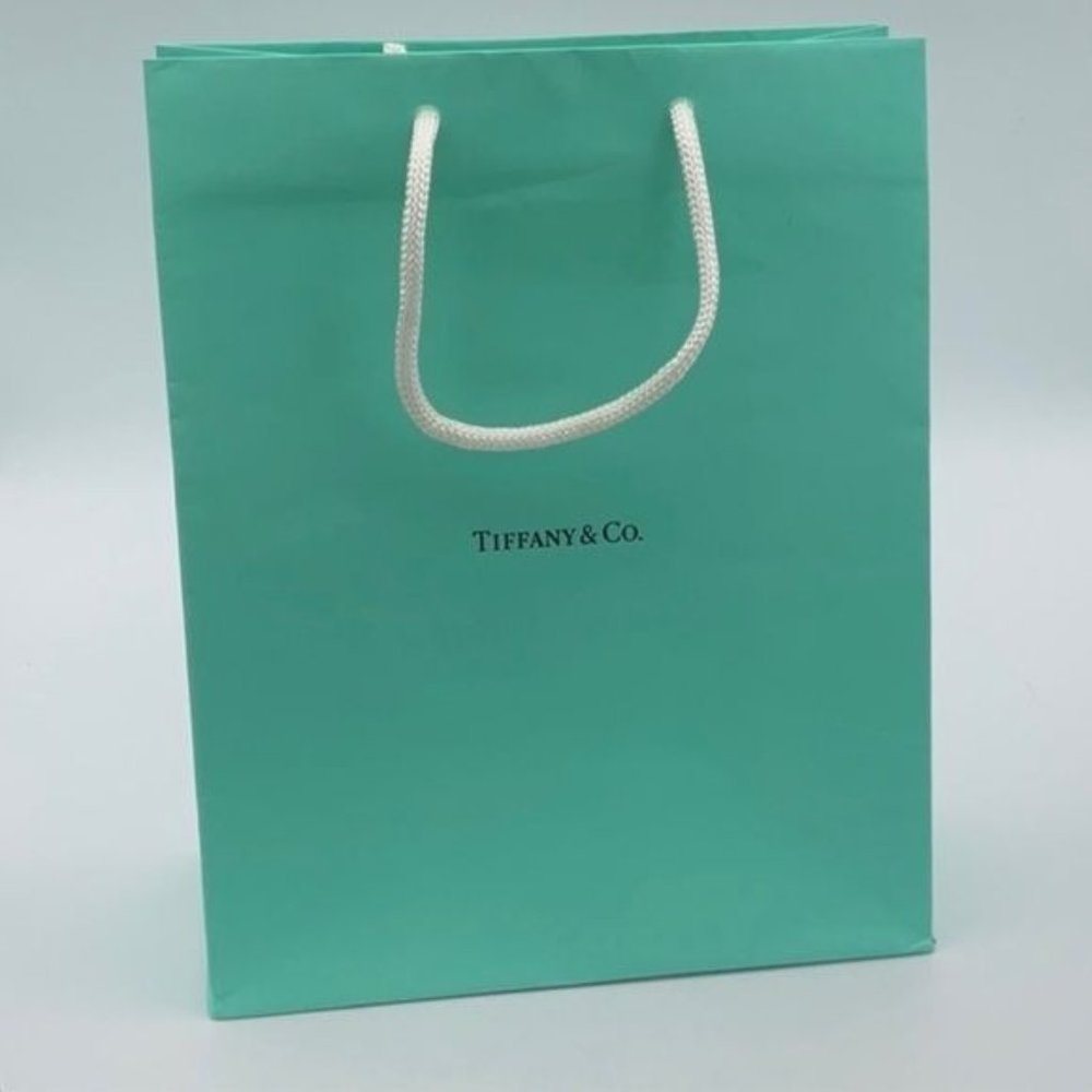 Tiffany & Co Blue Gift Bag 10” x 8”